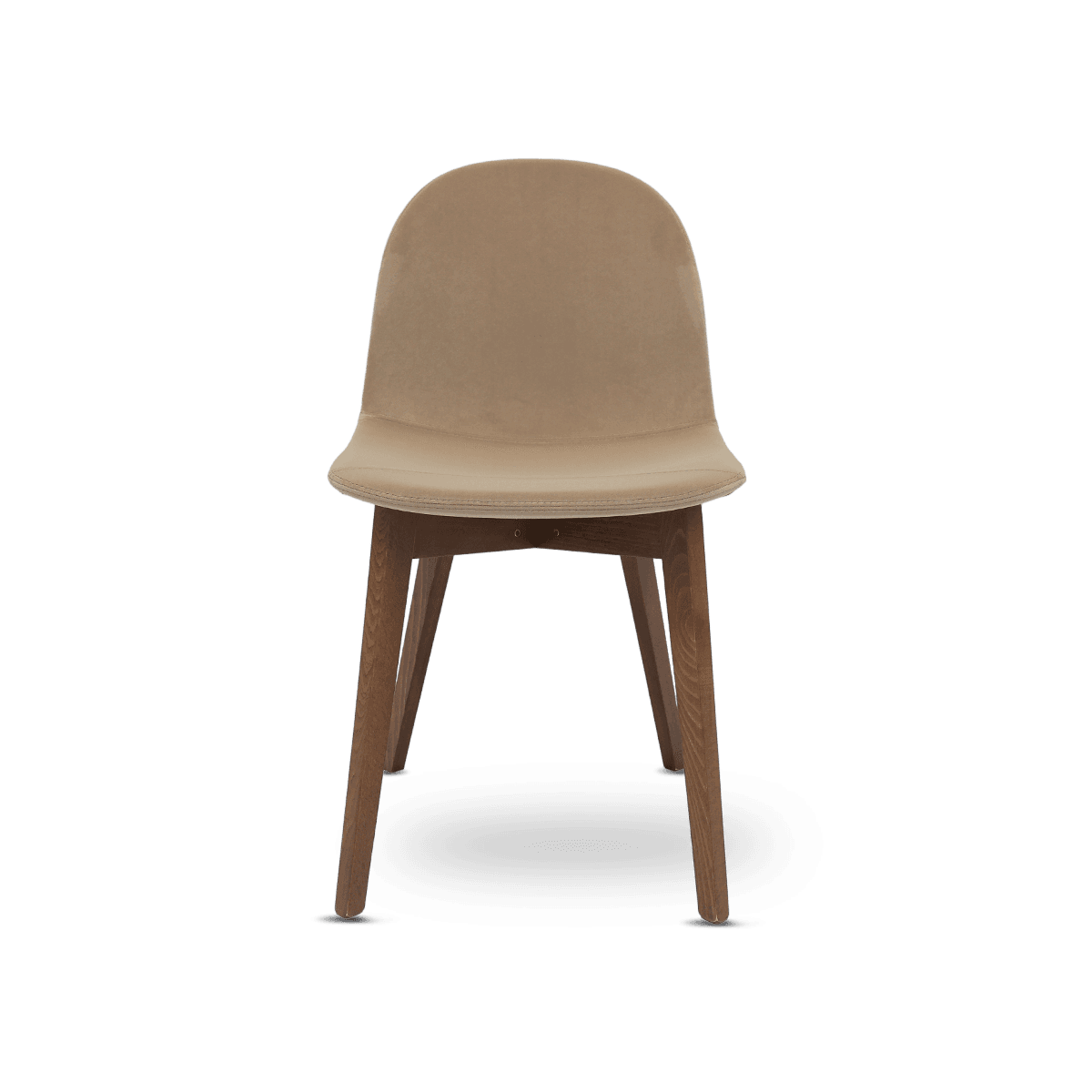 Academy Dining Chair - Walnut Camel/Brown
