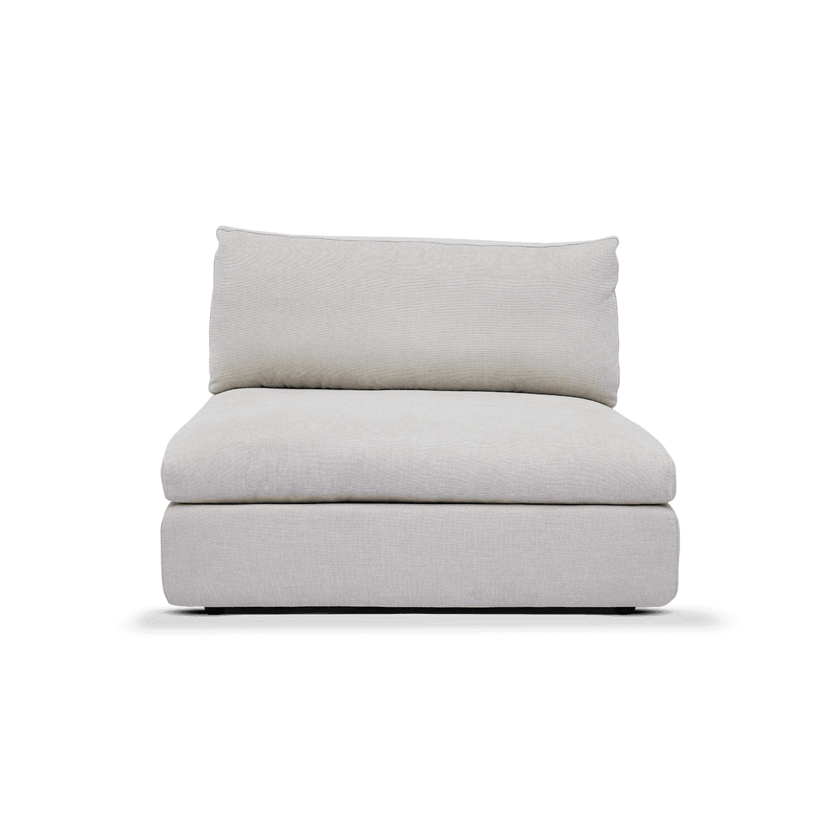 Blanco Armless Sofa Part,Cream