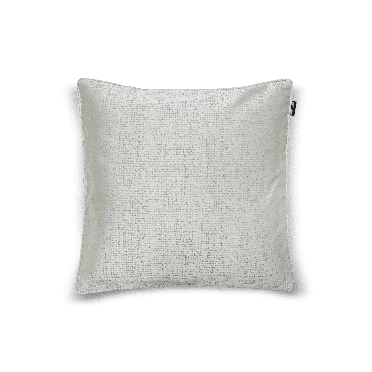 Cushion Sylvia Laurent with Filler, Silver Gray