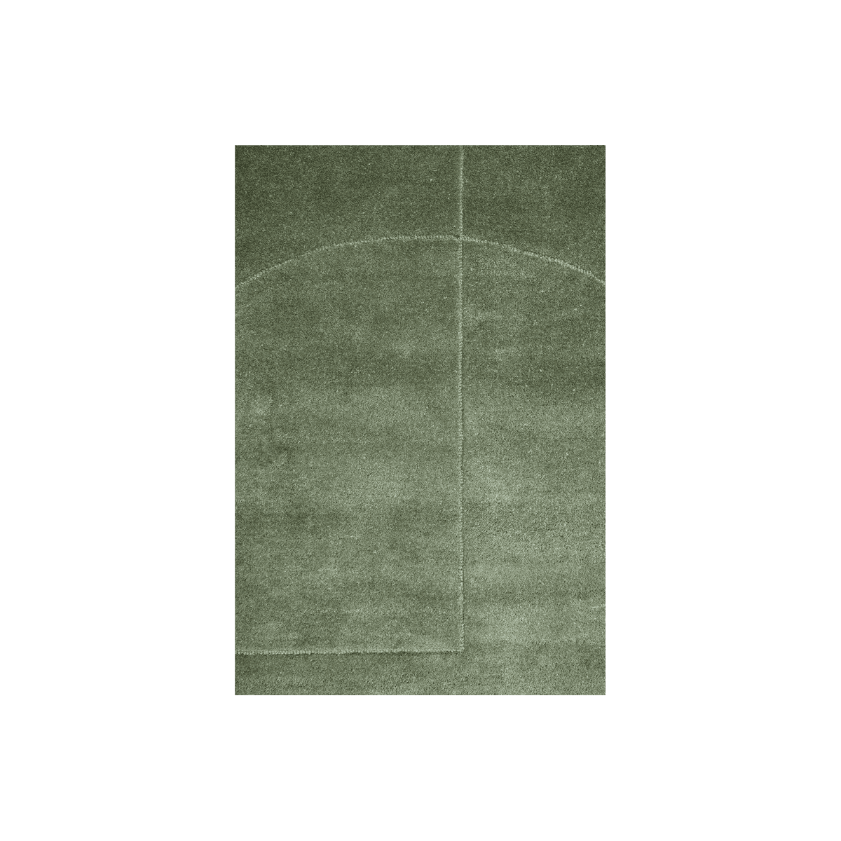 Carpet Lineal Poem 170X240 CM, Moss