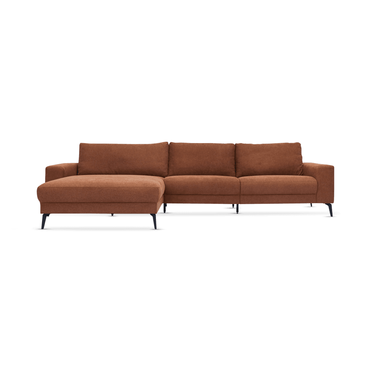 Skand Sofa With Left Chaise Long,Cognac