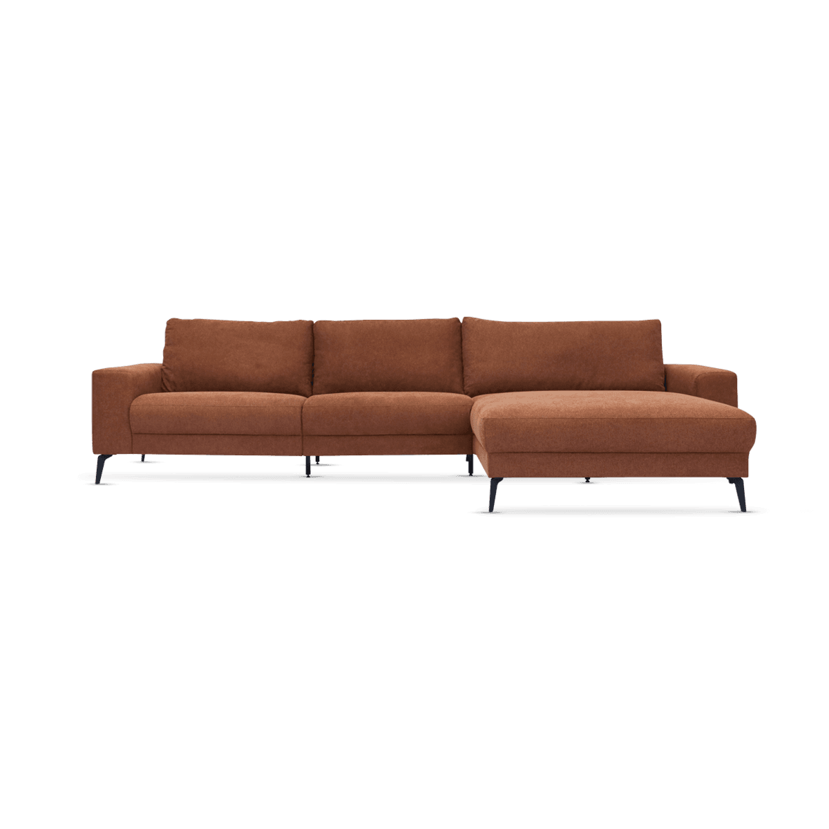 Skand Sofa With Right Chaiselong,Cognac