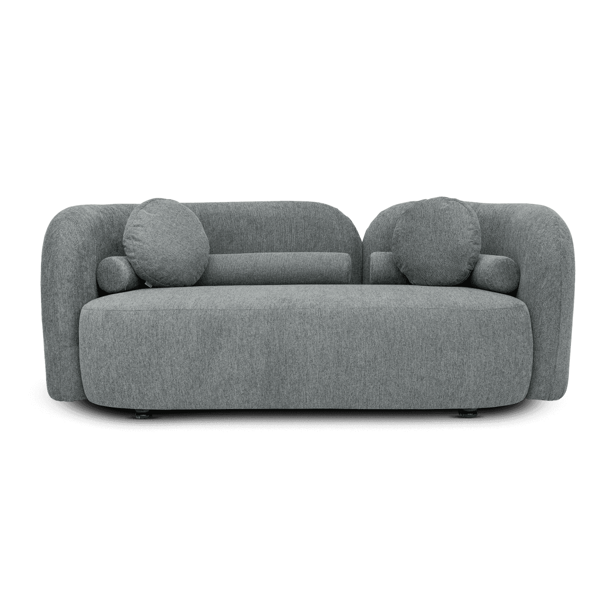 Sofa 2-Seater Kelly, Grey 180 Cm