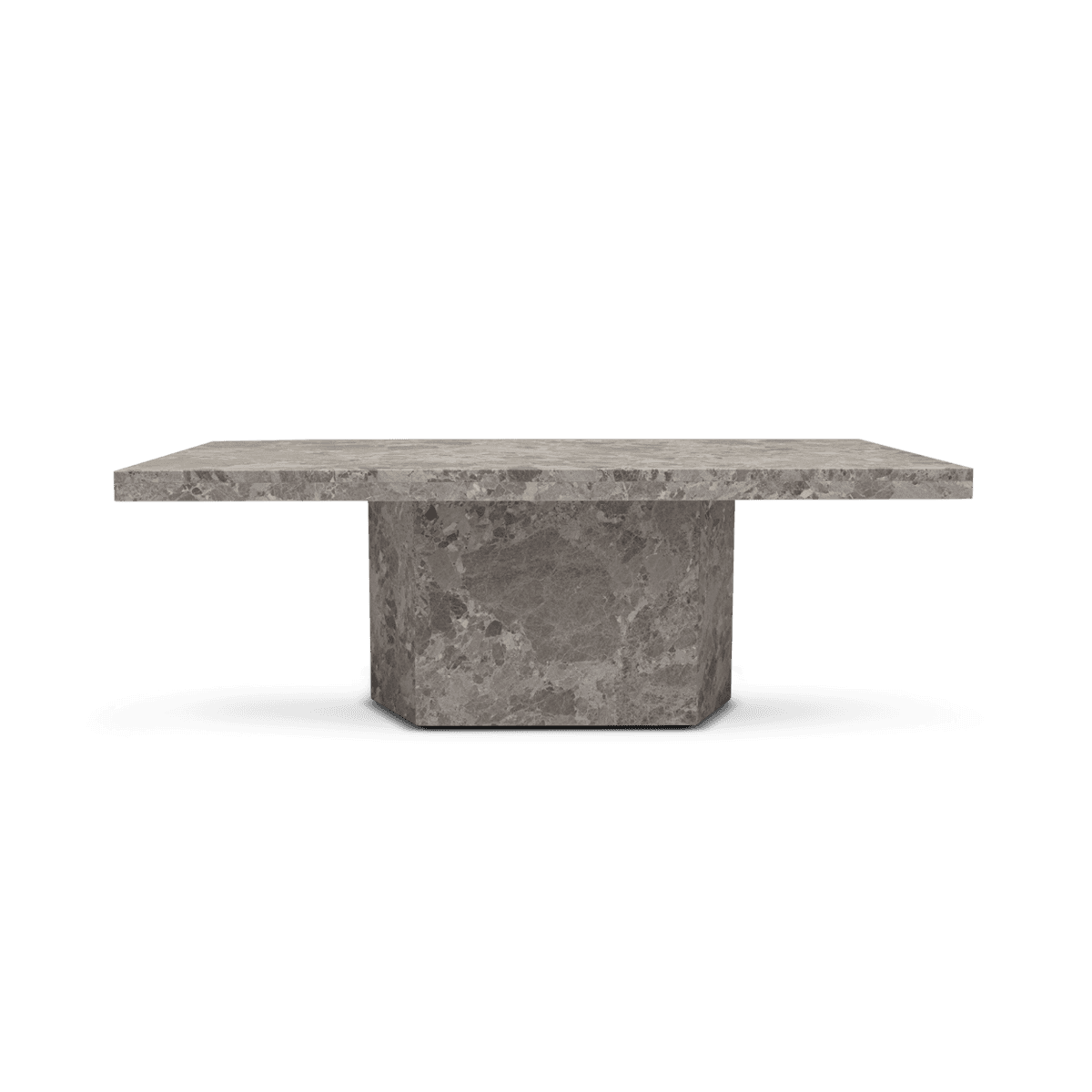 Alcora Coffee Table - Marble Brown/Latte