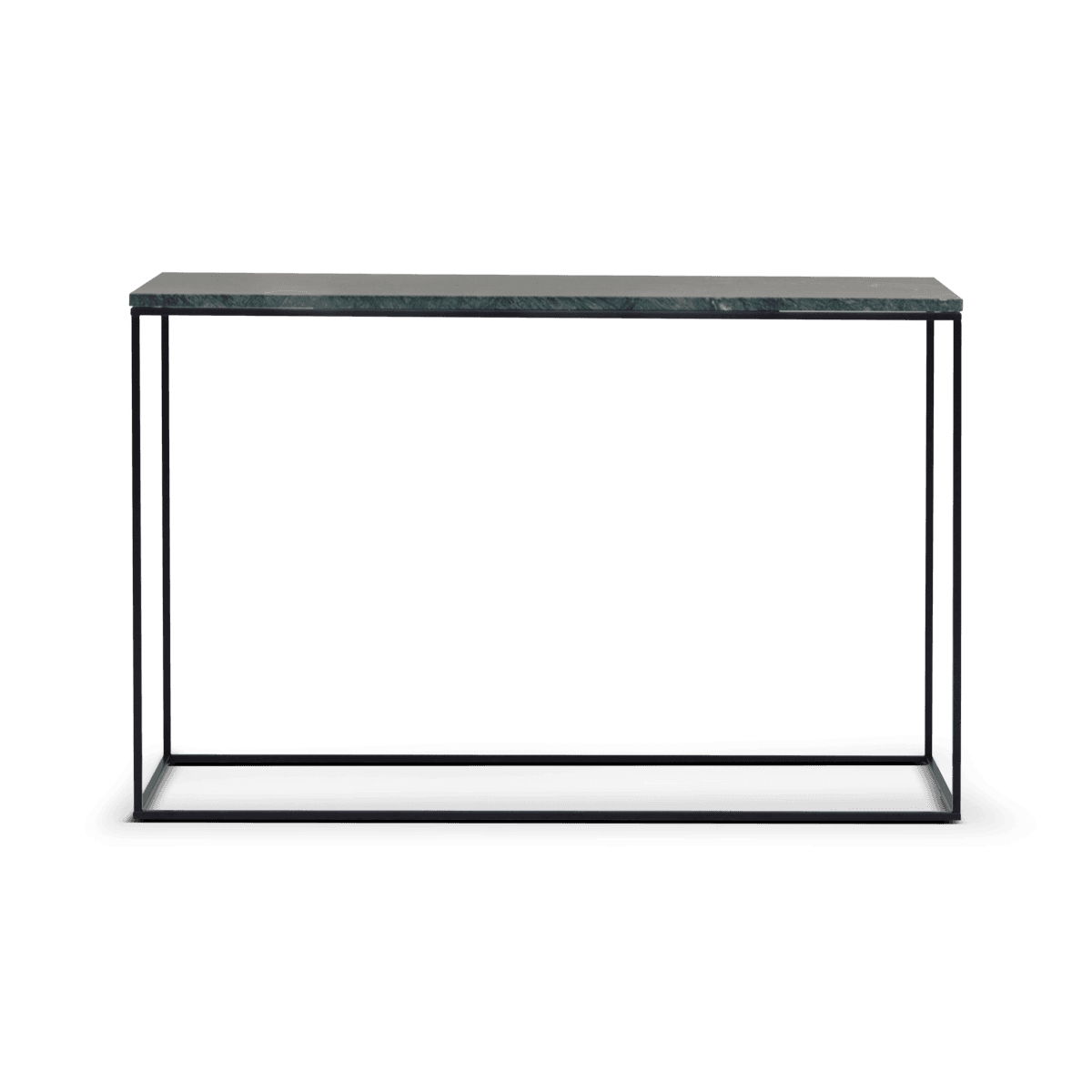Gleam Console Table Green Marble