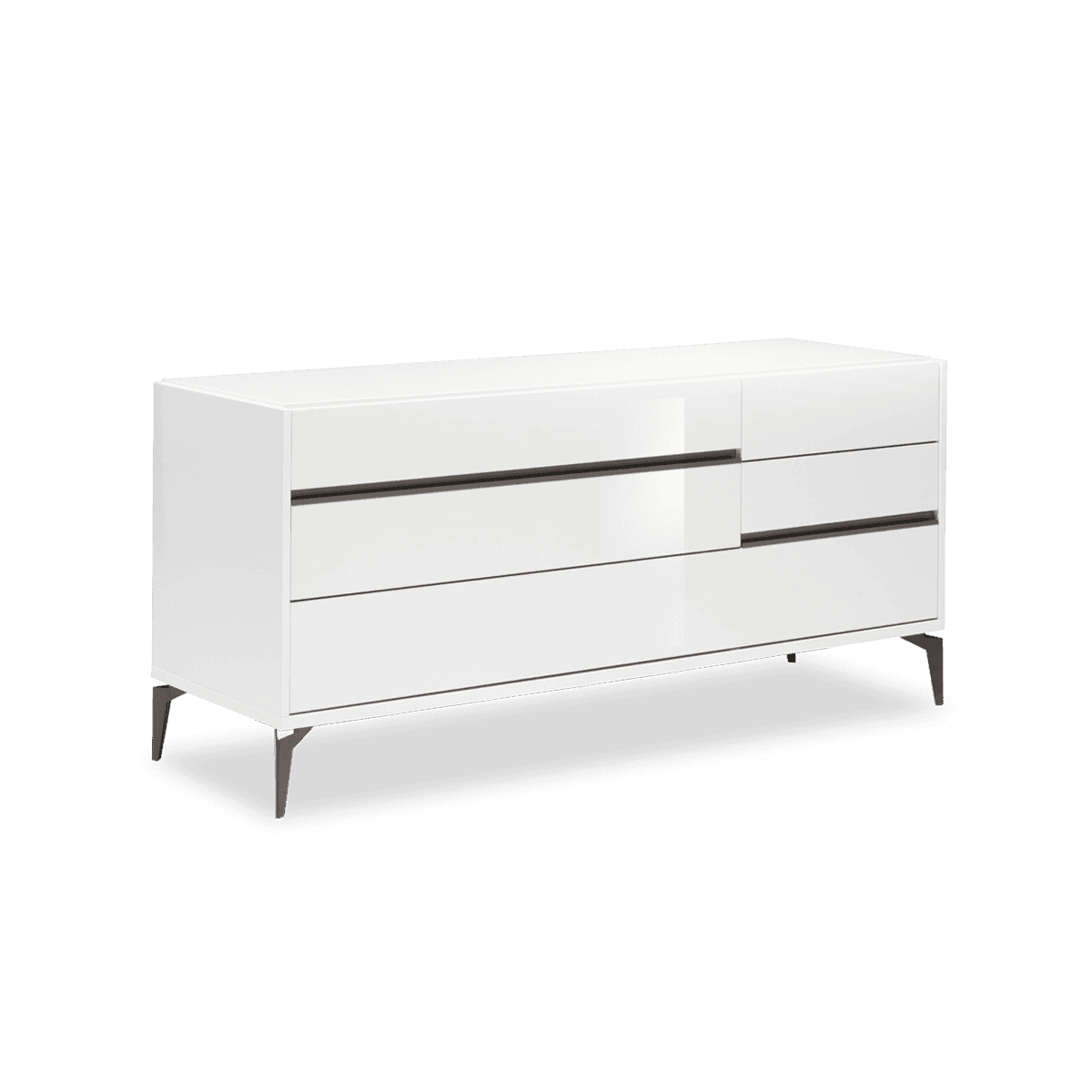 Costa Blanca Dresser - White High Gloss