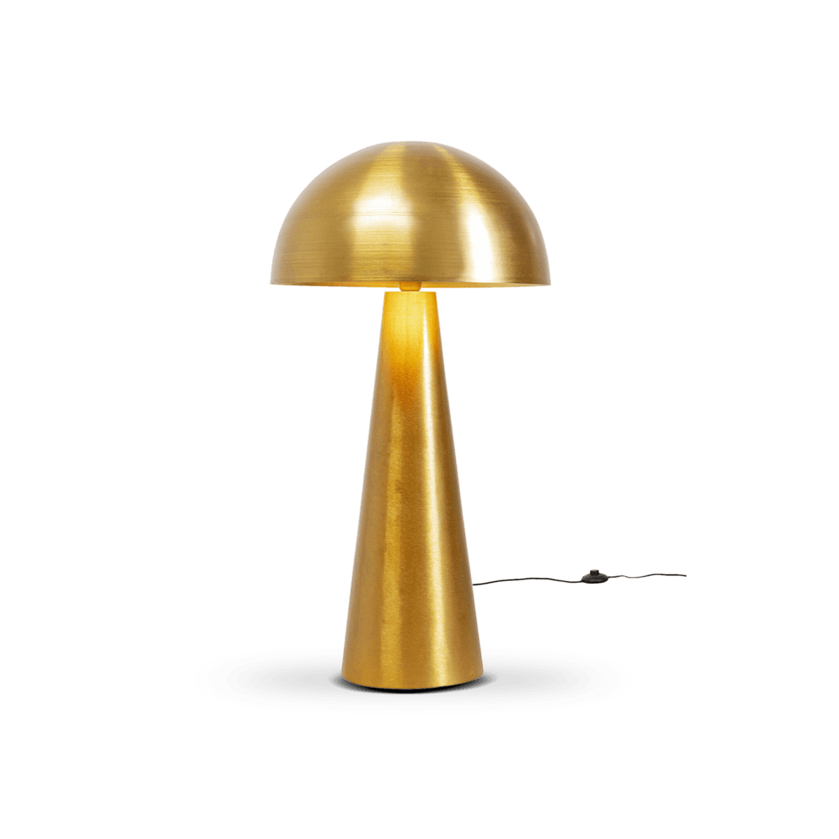Floor Lamp Loungy Gold 95Cm (Excluding Bulb)