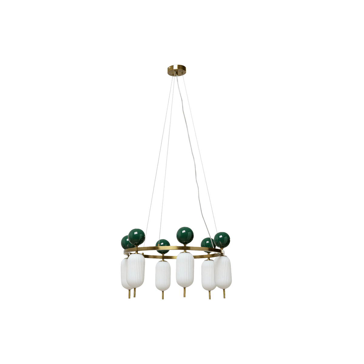 Pendant Lamp Charleston Six Ã˜68Cm (Excluding Bulb)