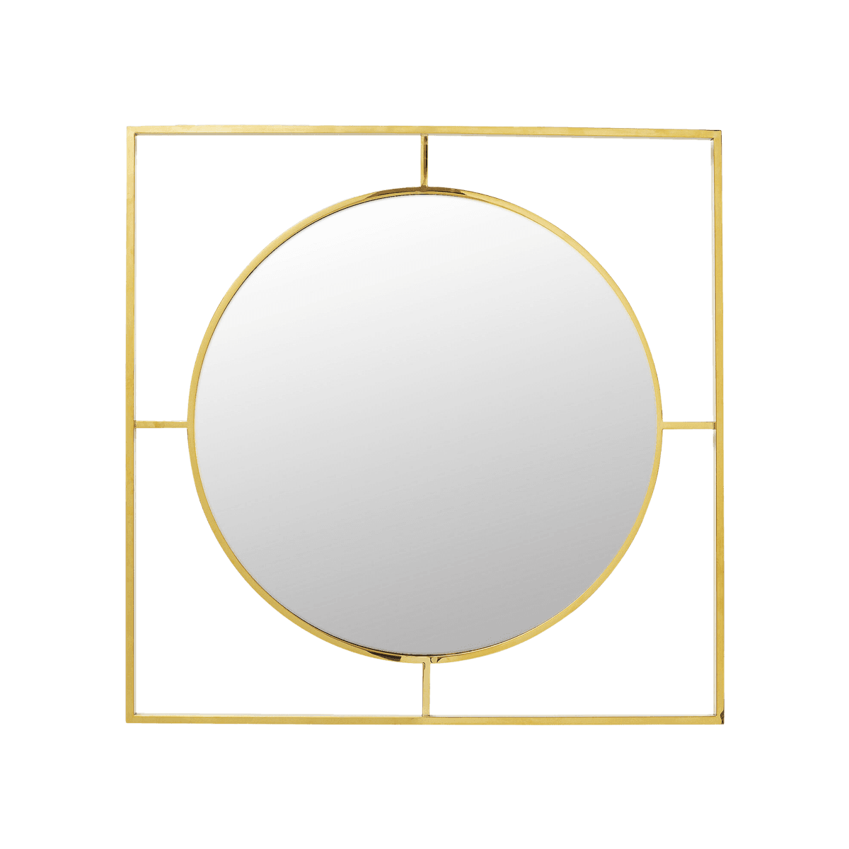 Mirror Stanford Frame Gold Ã˜90 Cm
