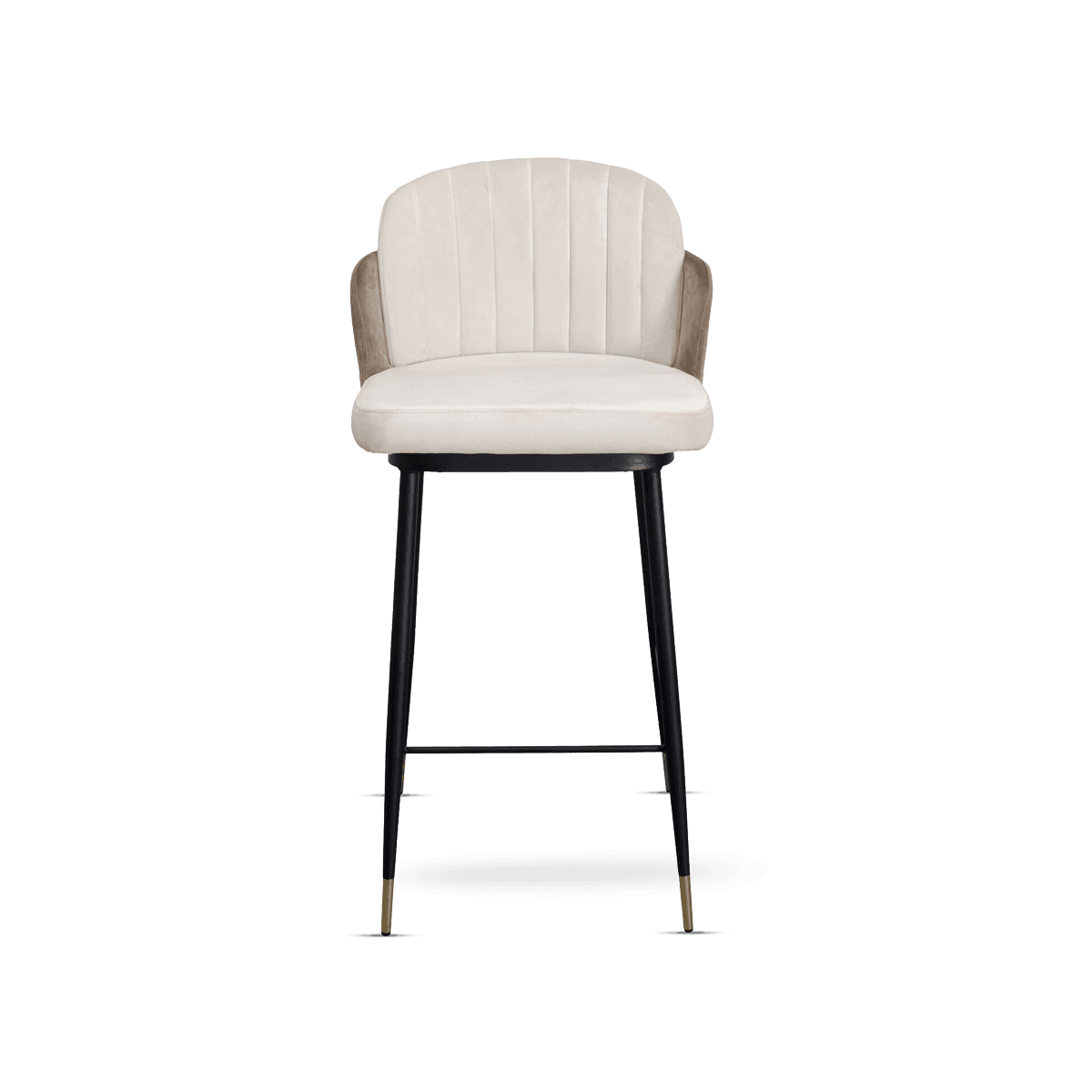 Bar Chair Hojas, Beige, High 98.5 CM