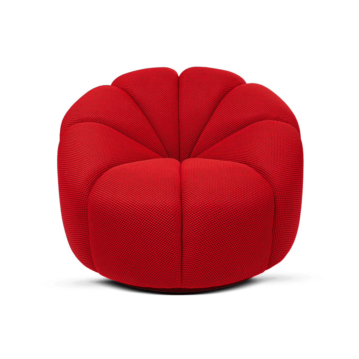 Swivel Armchair Peppo Lounge, Red